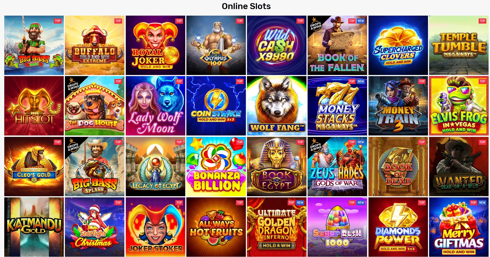 Crazyfox Casino Spelletjes