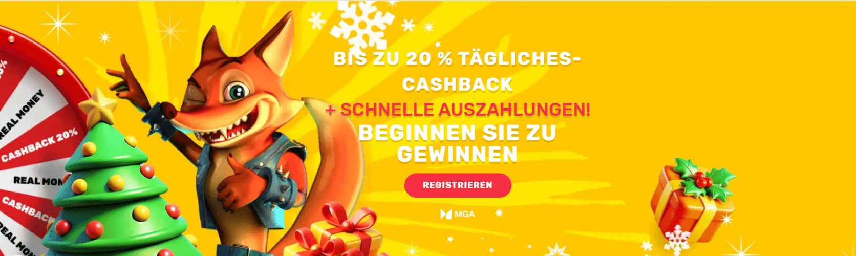 Crazyfox Casino Welkomstbonus